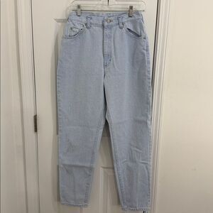 Lee Women's Vintage Sky Blue High Rise Jeans size 12